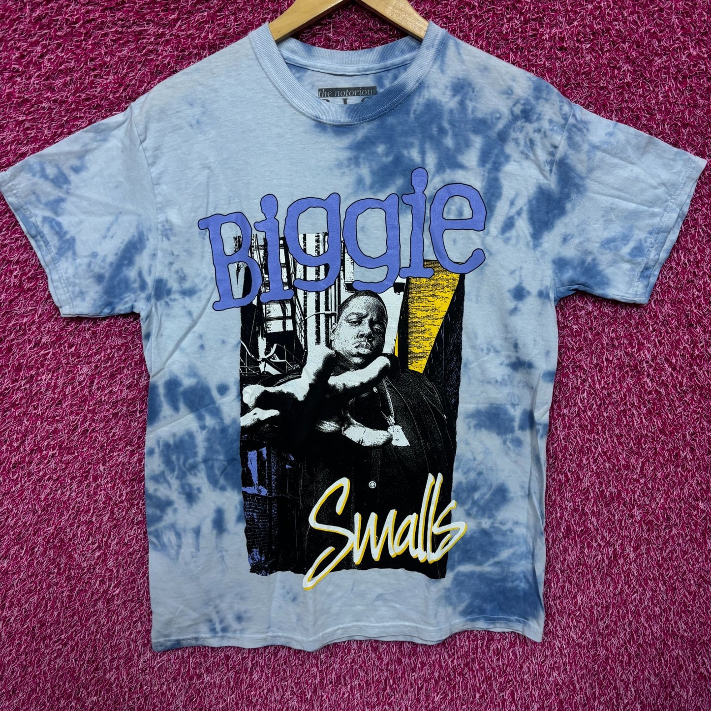 The Notorious B.I.G. Biggie Smalls Born Again Rap Tie Dye M