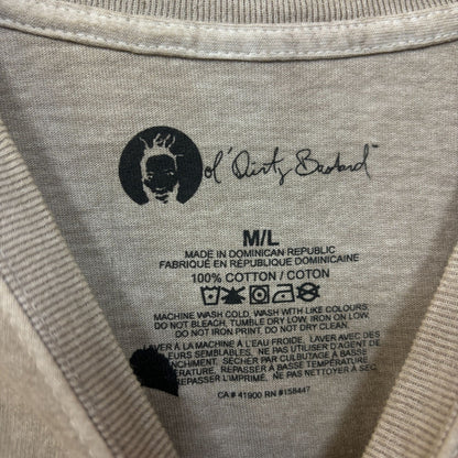 Wutang clan Ol' Dirty Bastard Keep it Dirty rap tee size large