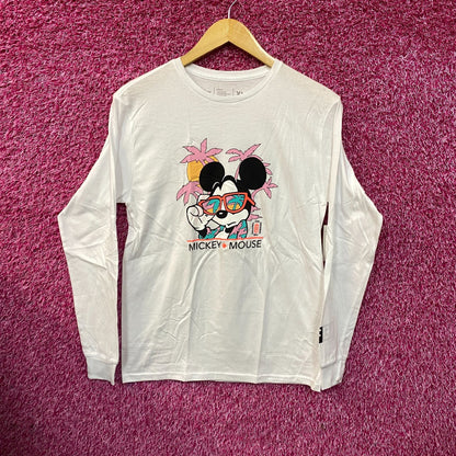 Disney Mickey Mouse Vacation Beach Ready Long Sleeve T-Shirt XL