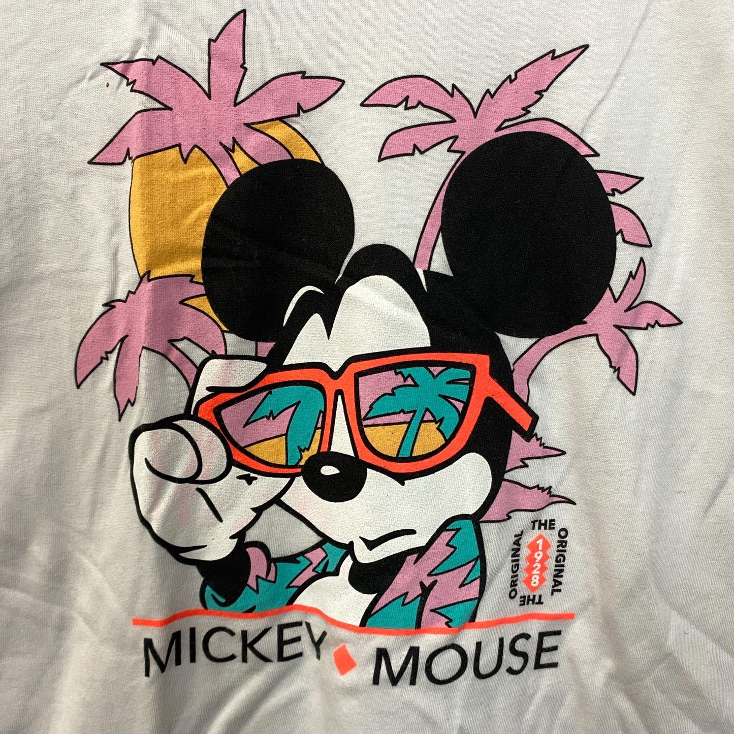 Disney Mickey Mouse Vacation Beach Ready Long Sleeve T-Shirt XL
