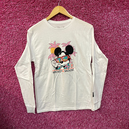 Disney Mickey Mouse Vacation Beach Ready Long Sleeve T-Shirt XL