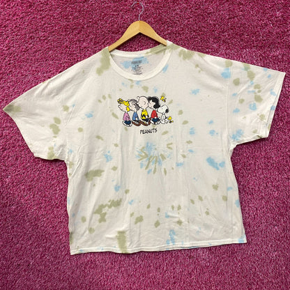 Peanuts Snoopy and the Gang Tie Dye T-Shirt 2XL