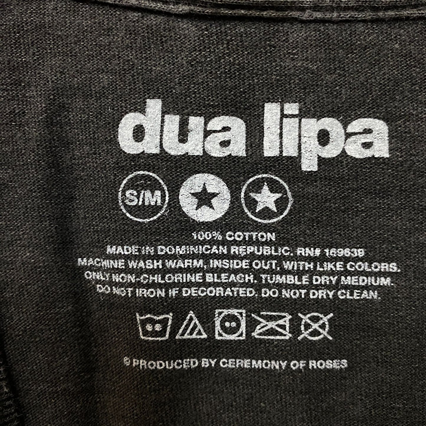 Dua Lipa Training Season Graphic T-Shirt Medium