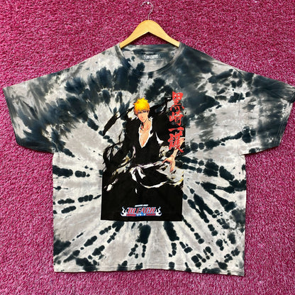 Bleach Ichigo Kurosaki Anime Tie-Dye T-Shirt 2XL