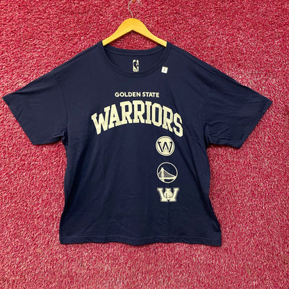 Golden State Warriors NBA Apparel Graphic Logo T-Shirt Large