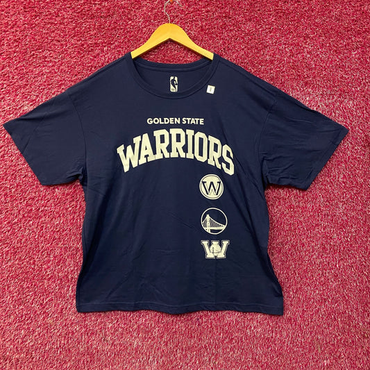 Golden State Warriors NBA Apparel Graphic Logo T-Shirt Large