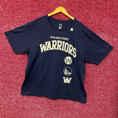 Golden State Warriors NBA Apparel Graphic Logo T-Shirt Large
