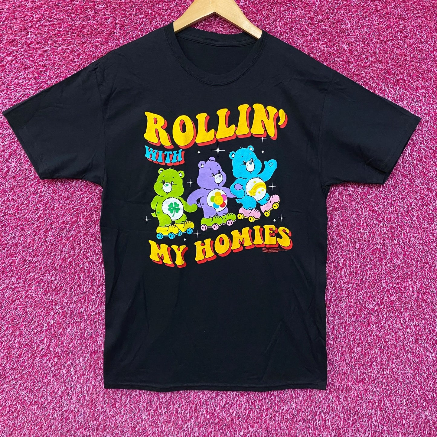 Care Bears Rollin' with My Homies T-Shirt Medium