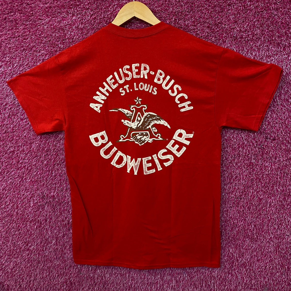 Budweiser Anheuser-Busch Circular Logo T-Shirt Medium