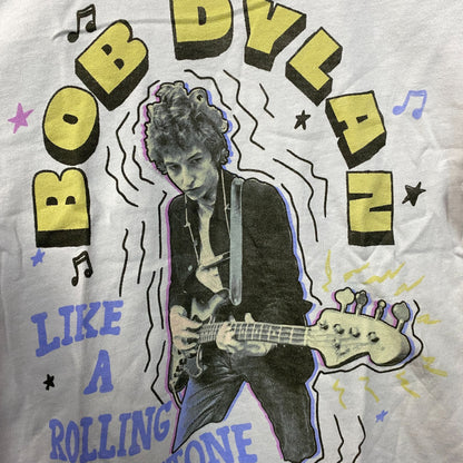 Bob Dylan Like A Rolling Stone Poster Folk Legend T-Shirt XS