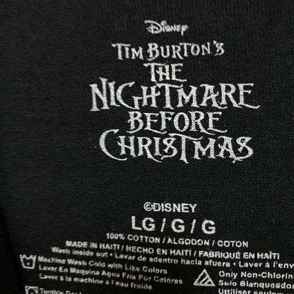 The Nightmare Before Christmas Jack Skellington Disney Tee L