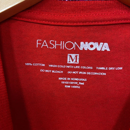 Fashion Nova "Keepin' It Fresh" Logo T-shirt Medium