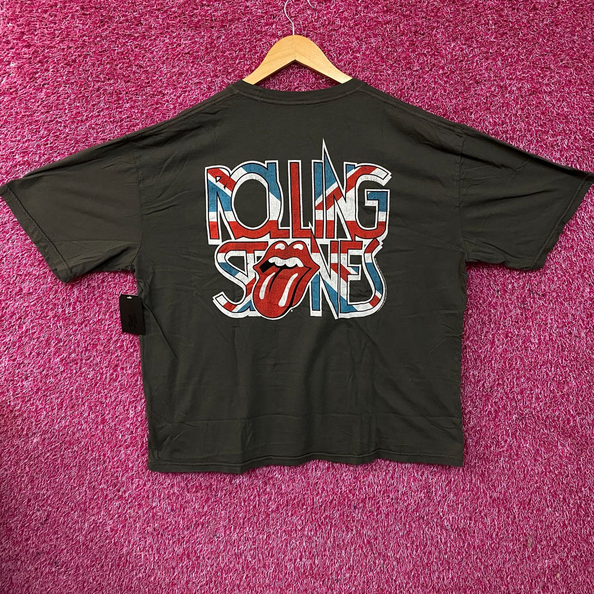 Junk Food The Rolling Stones UK Flag Oversized Tee S/M
