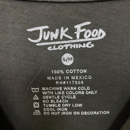 Junk Food The Rolling Stones UK Flag Oversized Tee S/M