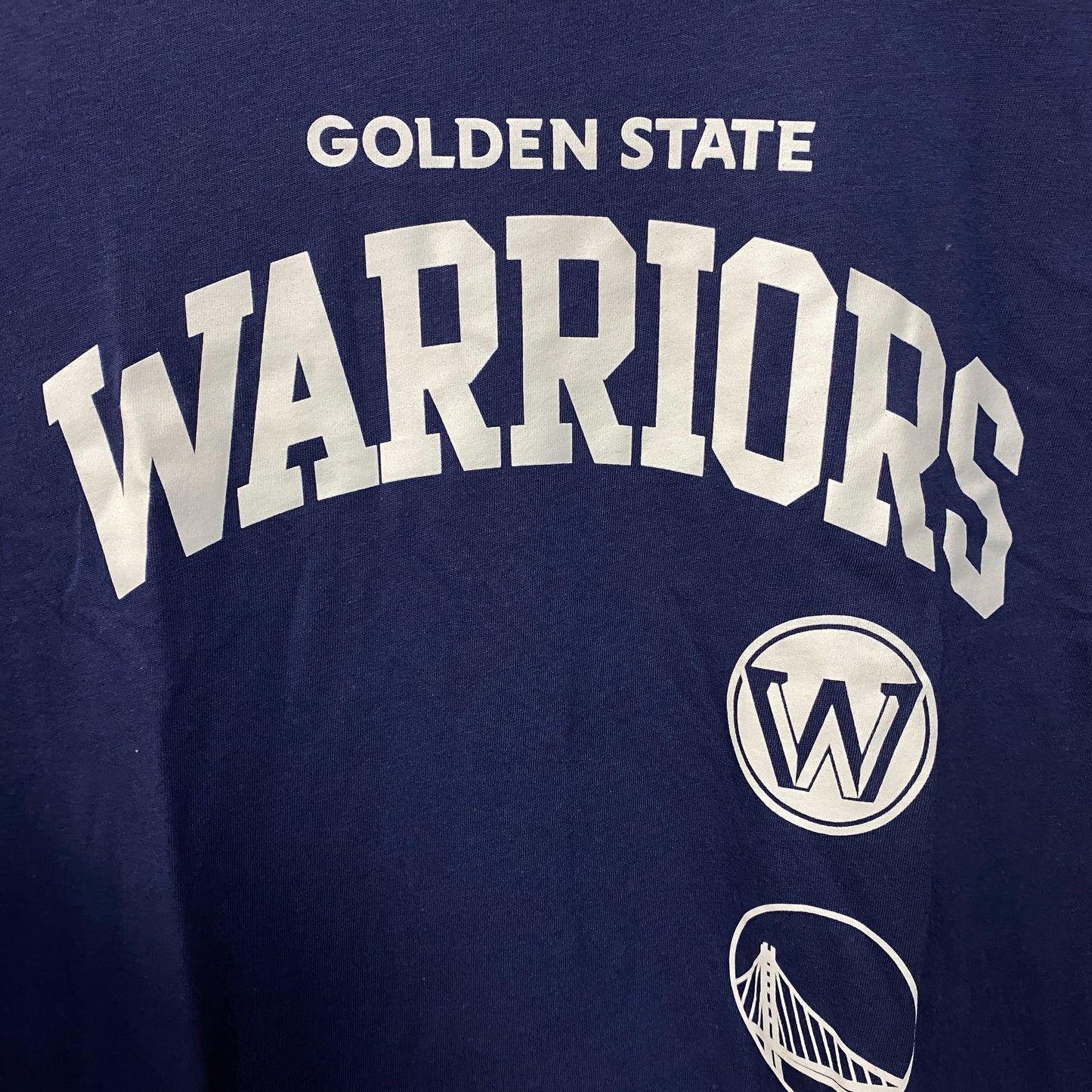 Golden State Warriors NBA Apparel Graphic Logo T-Shirt Medium