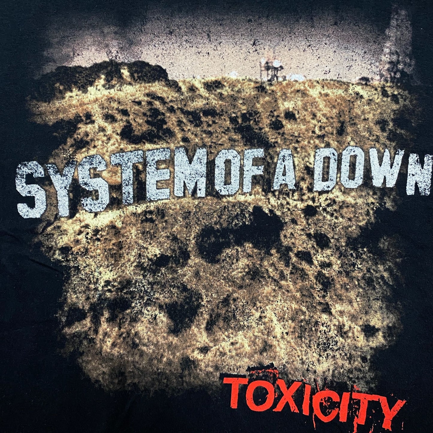 System Of A Down Toxicity Album T-Shirt Size Small