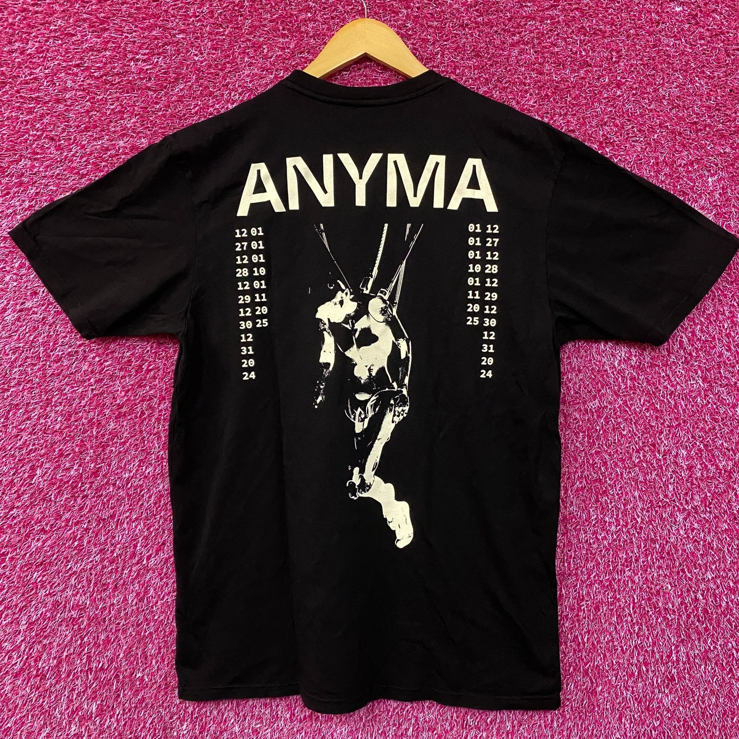 Anyma Matteo Milleri Eva Cable T-Shirt Large