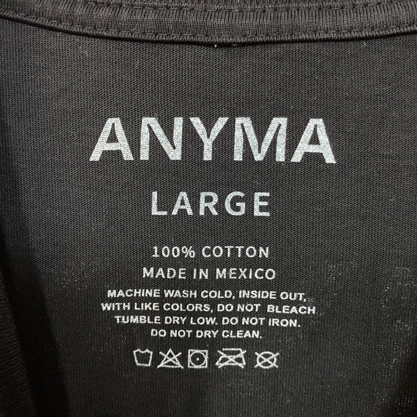 Anyma Matteo Milleri Eva Cable T-Shirt Large