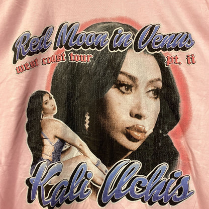 Kali Uchis Red Moon in Venus West Coast Tour Pt. II T-Shirt Large