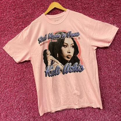 Kali Uchis Red Moon in Venus West Coast Tour Pt. II T-Shirt Large
