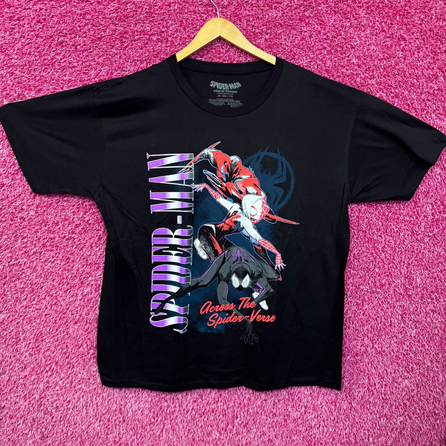 Spider man and Spider Gwen T-shirt size 2XL