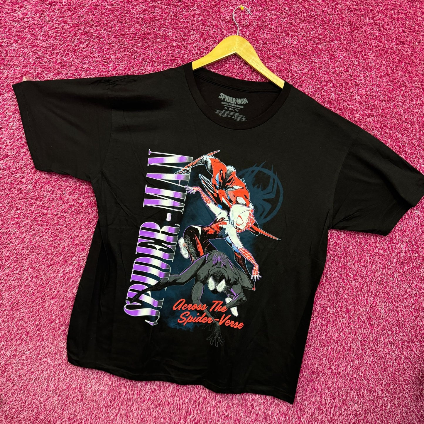 Spider man and Spider Gwen T-shirt size 2XL