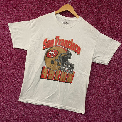 NFL Junk Food San Francisco 49rs White Helmet Logo Medium