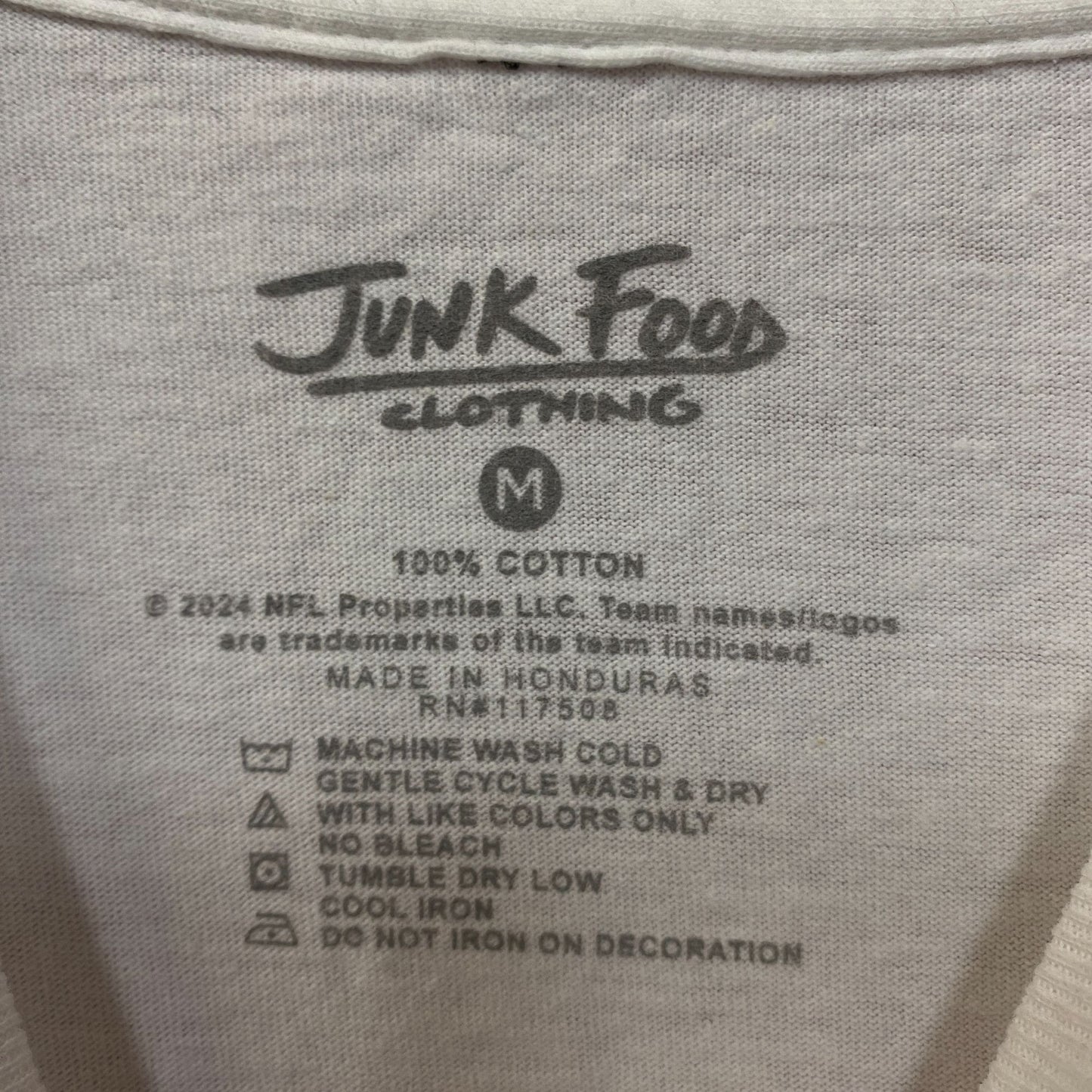 NFL Junk Food San Francisco 49rs White Helmet Logo Medium