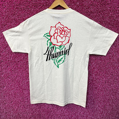 YG 4 Hunnid Roses Rap Logo Tshirt size Medium