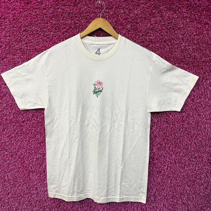 YG 4 Hunnid Roses Rap Logo Tshirt size Medium