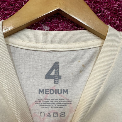 YG 4 Hunnid Roses Rap Logo Tshirt size Medium