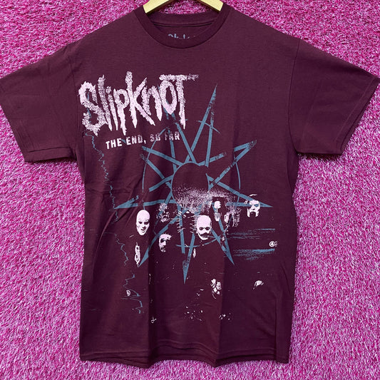 Slipknot The End So Far Album Art Heavy Metal Band Tee Large