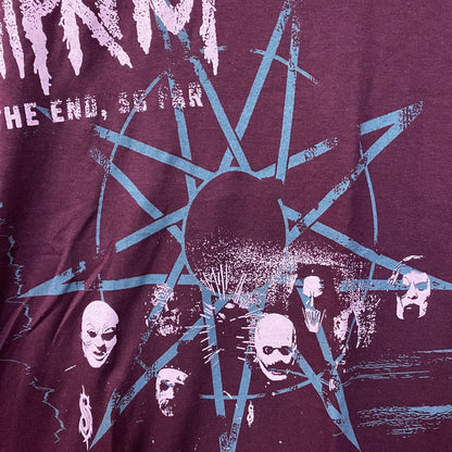Slipknot The End So Far Album Art Heavy Metal Band Tee Large