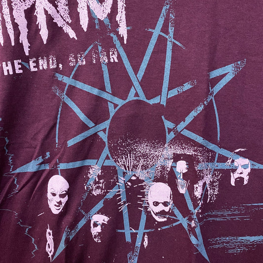 Slipknot The End So Far Album Art Heavy Metal Band Tee Large