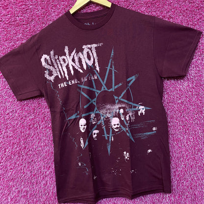 Slipknot The End So Far Album Art Heavy Metal Band Tee Large