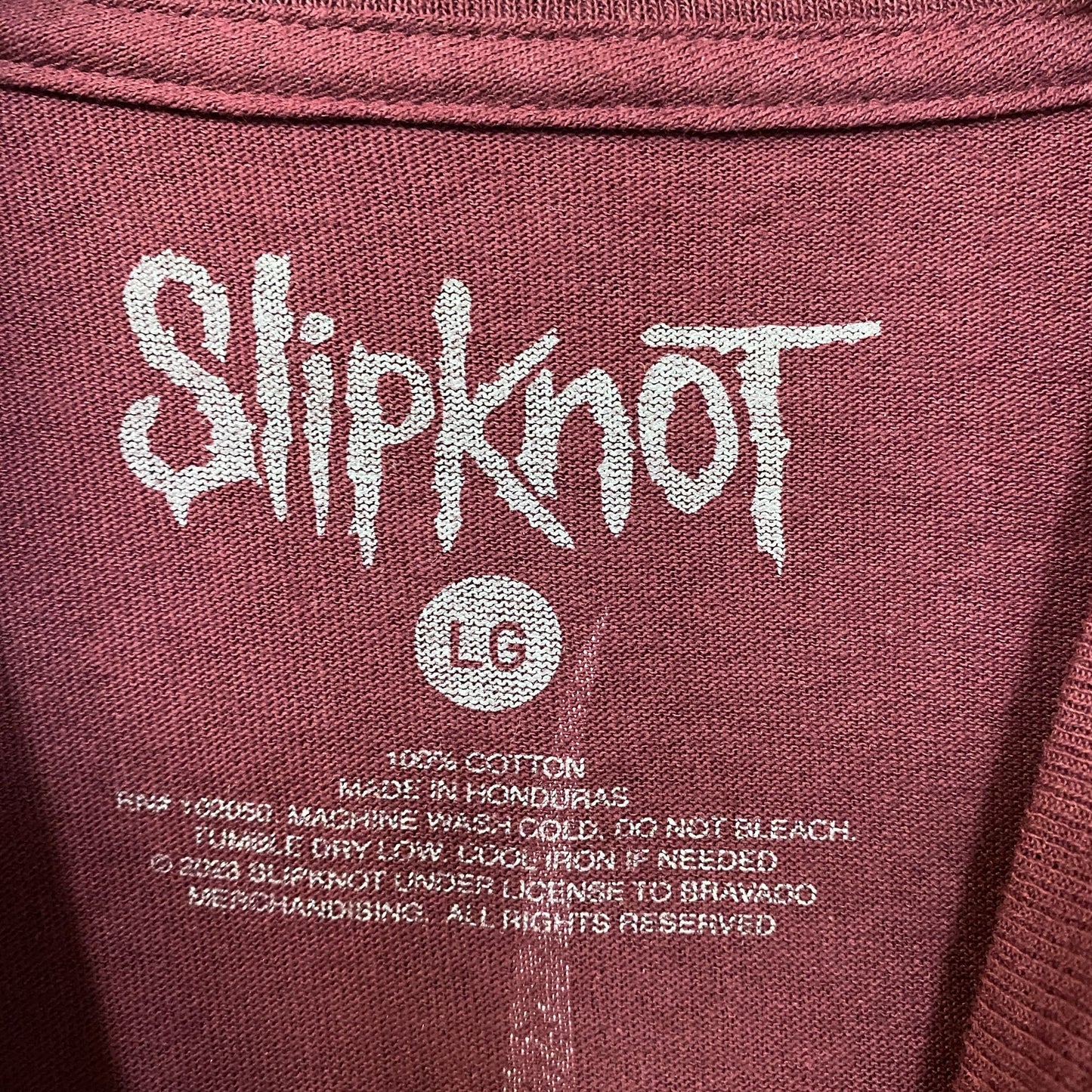 Slipknot The End So Far Album Art Heavy Metal Band Tee Large