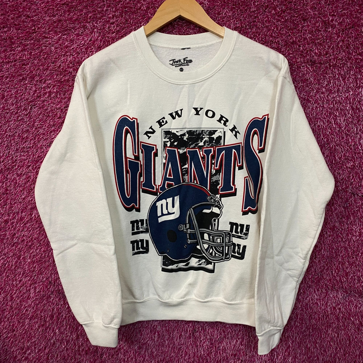 Junk food New York Giants Helmet Crewneck size XS