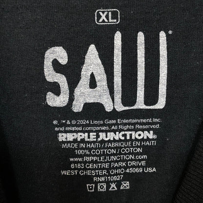 Saw Billy the Puppet Live Or Die Horror Movie T-Shirt XL