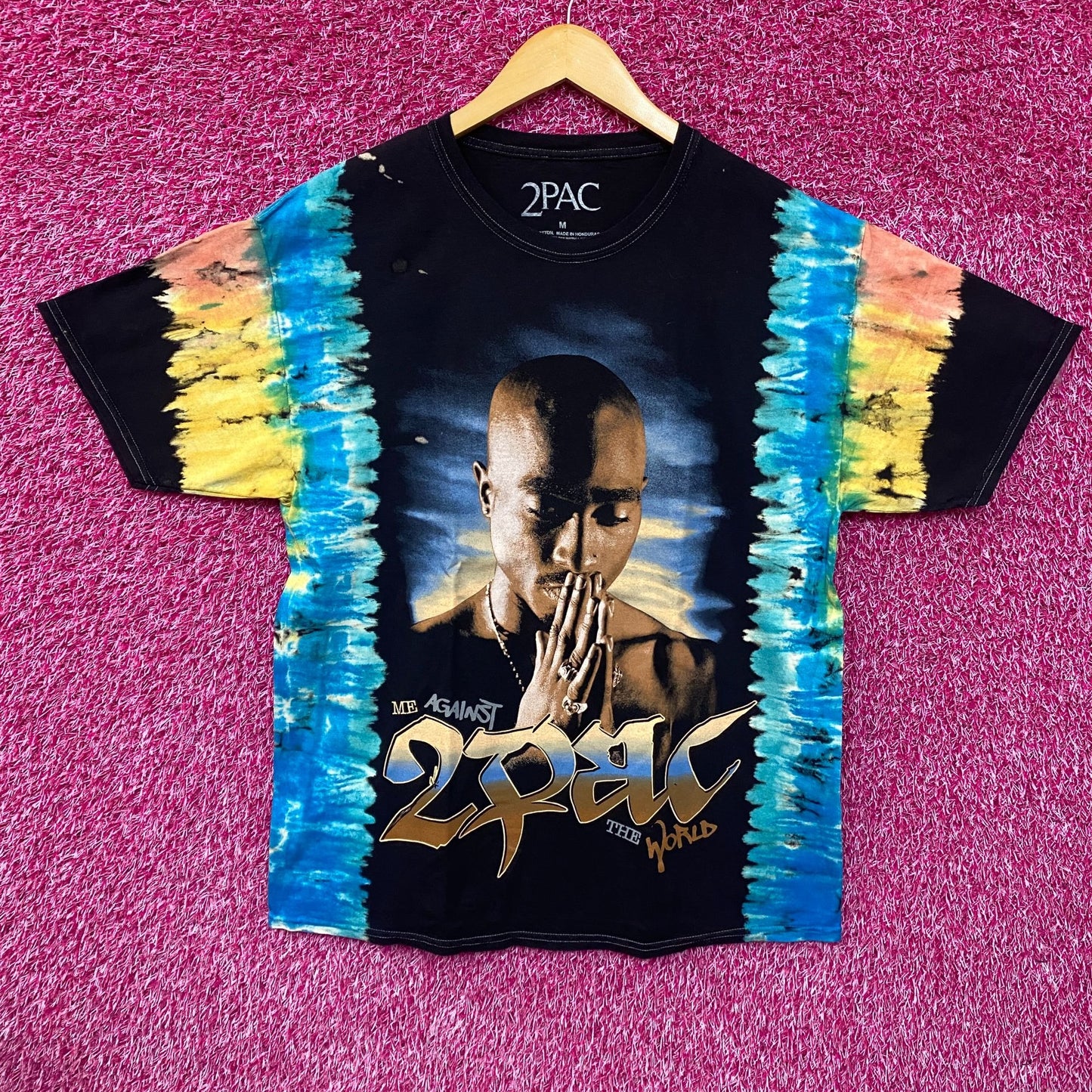 2pac Me Against The World T-Shirt Medium