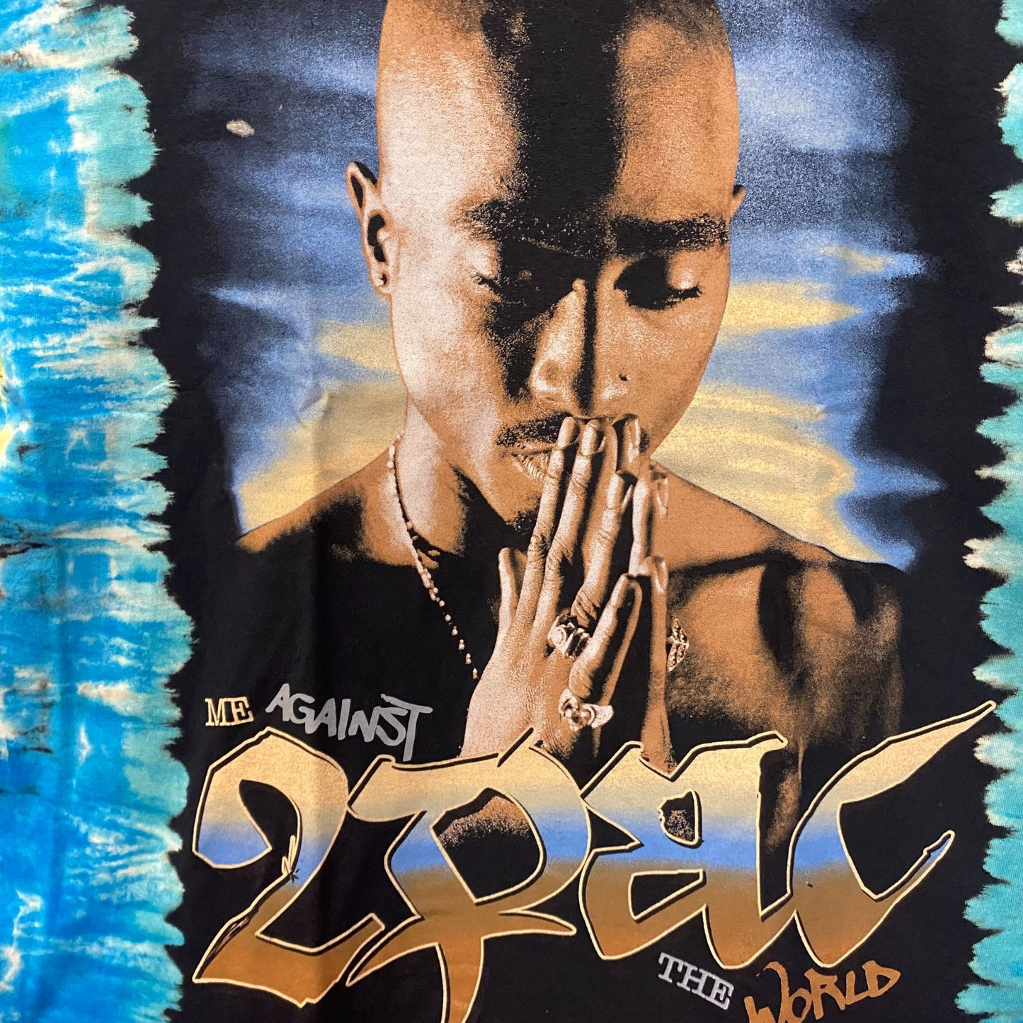 2pac Me Against The World T-Shirt Medium
