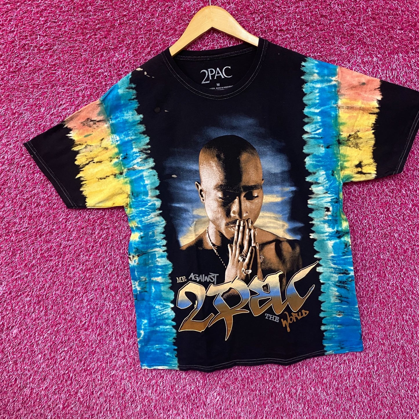 2pac Me Against The World T-Shirt Medium
