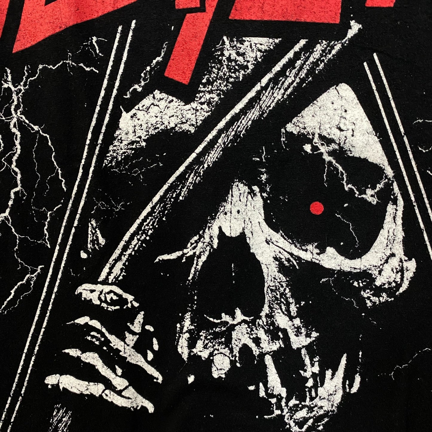 Slayer Logo Triangle Reaper Graphic Design T-Shirt Small