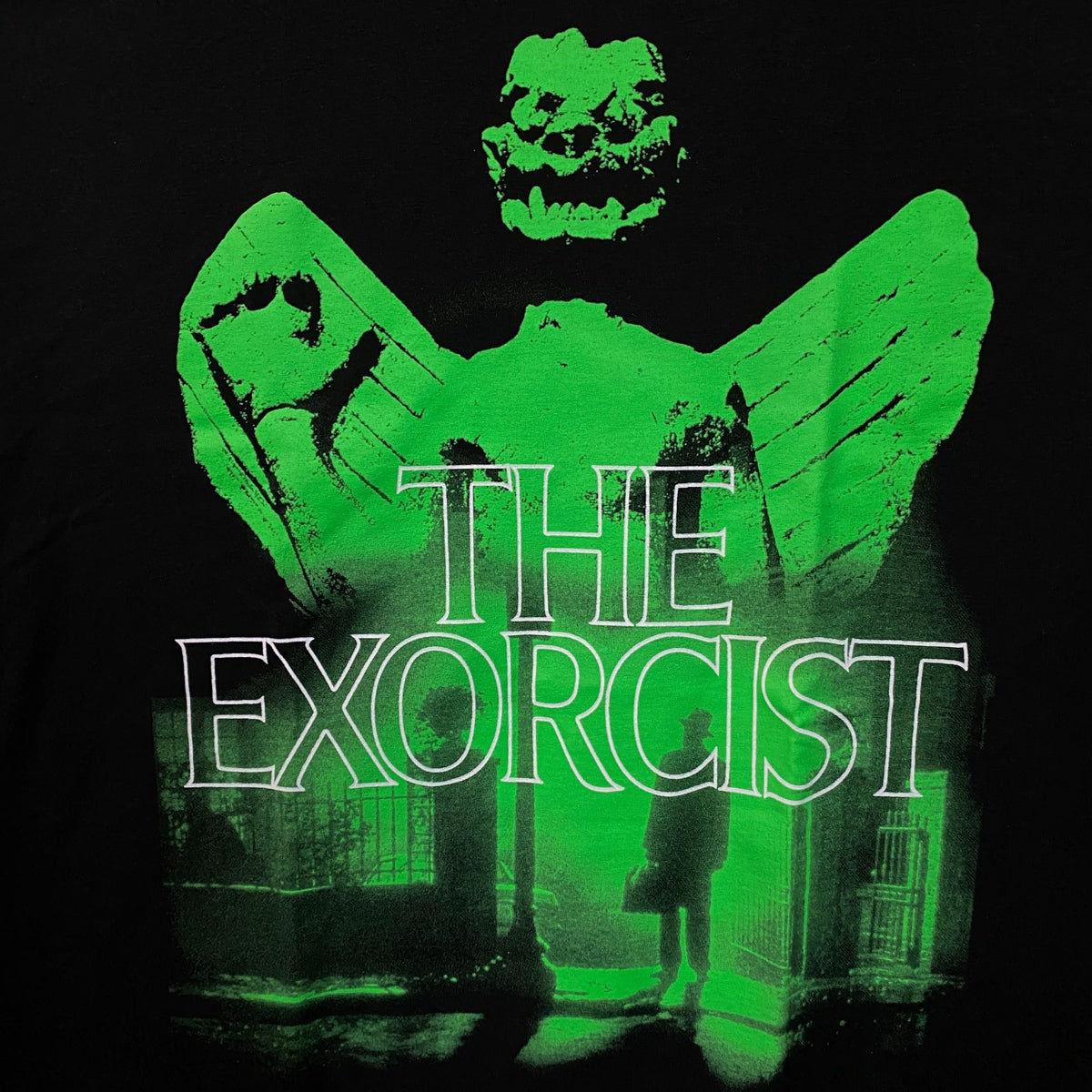 The Exorcist Pazuzu Demon Graphic T-Shirt Large