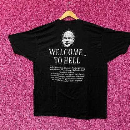 Hellraiser Inferno Pinhead Welcome to Hell Horror T-Shirt 2X