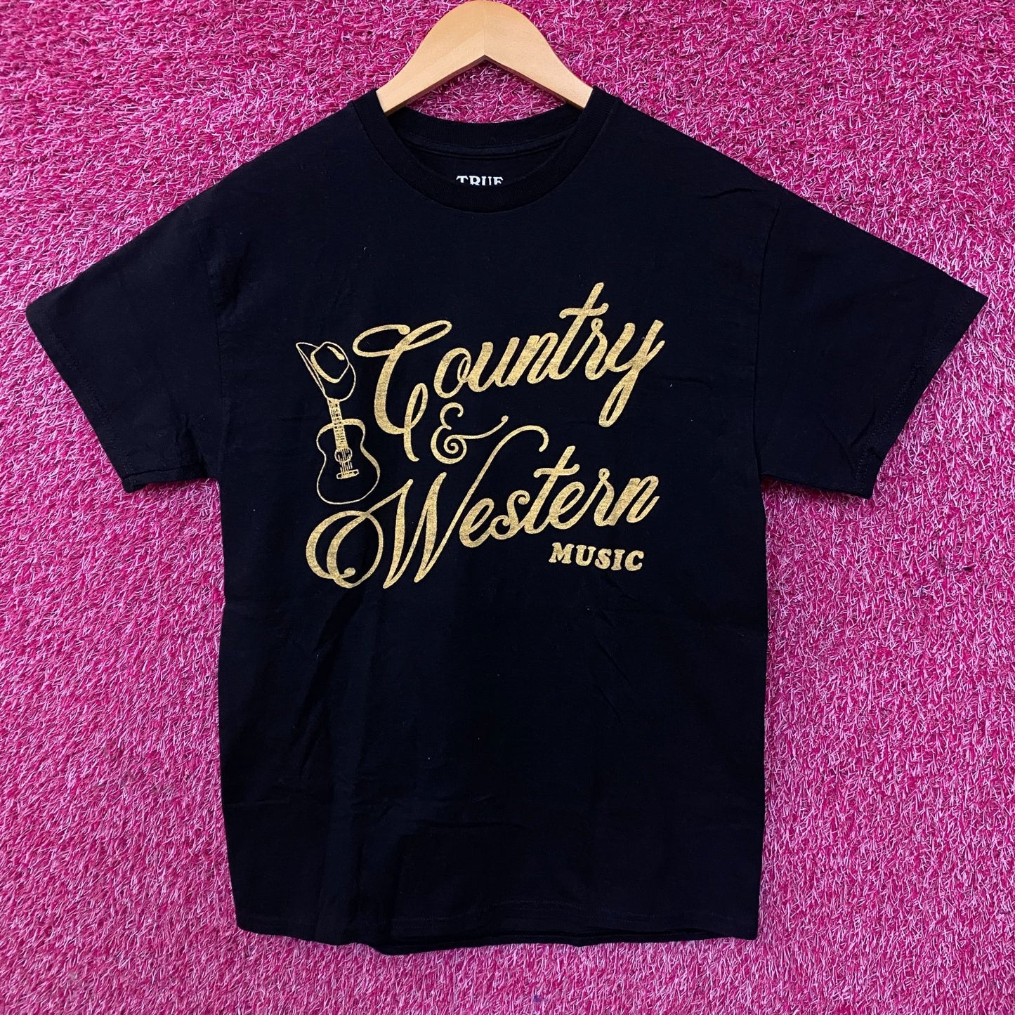 Country & Western Music Graphic T-Shirt Small
