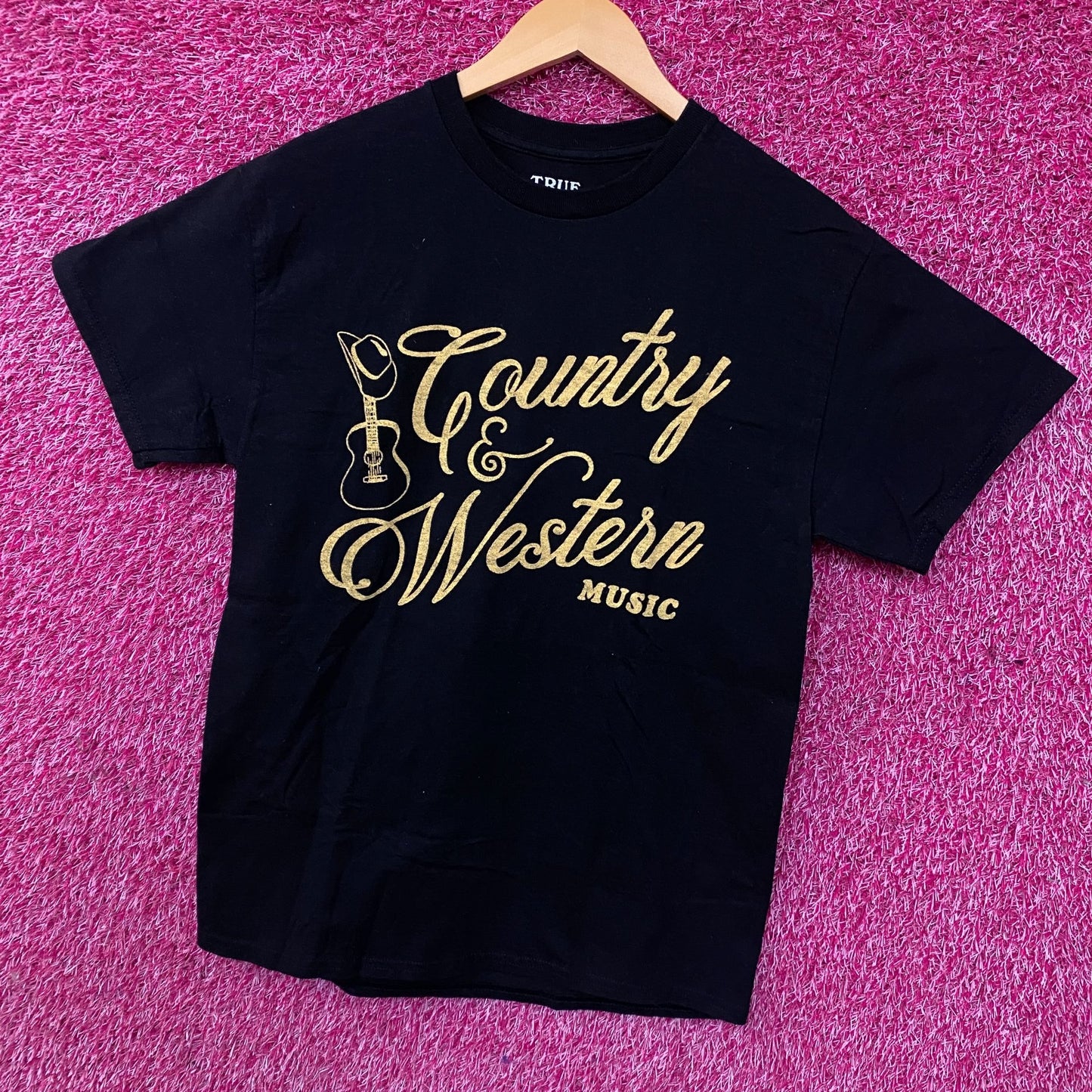 Country & Western Music Graphic T-Shirt Small
