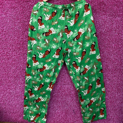 Disney The Princess and the Frog Tiana Pajama Lounge Pants Size 2