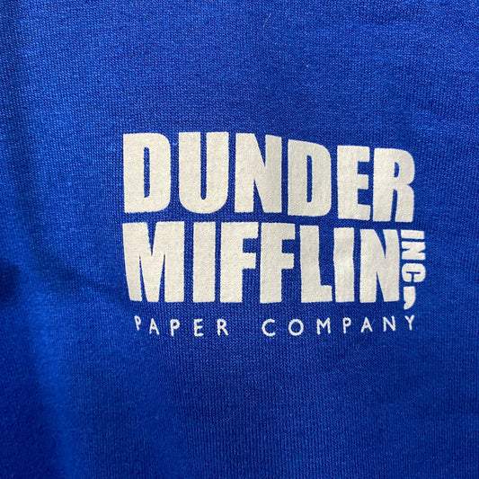 Dunder Mifflin The Office Logo Pullover Hoodie XL