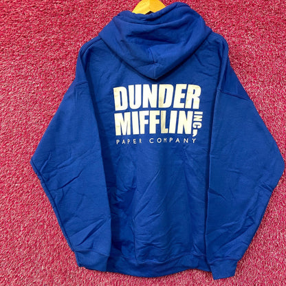 Dunder Mifflin The Office Logo Pullover Hoodie XL