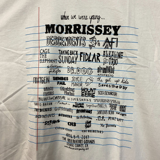 When We Are Young Notebook Tshirt size large